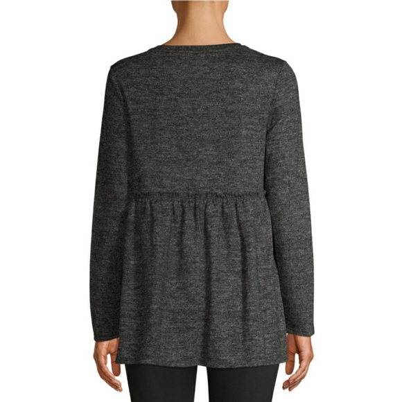 Time and Tru Maternity Long Sleeve Blouse - Picture 4 of 6